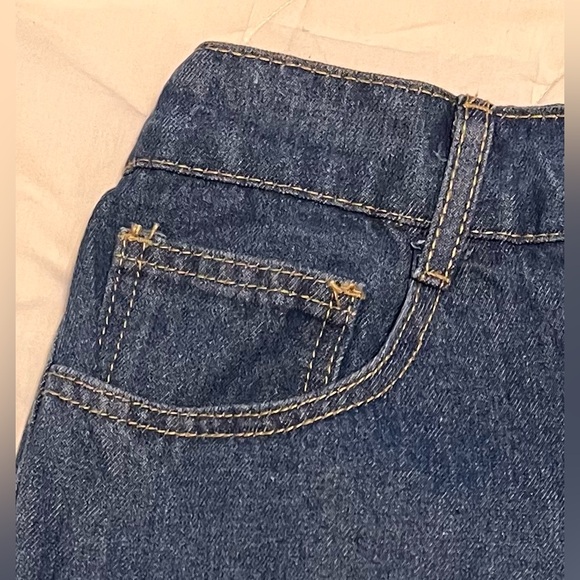 NWOT LUNE Plus Size Button Fly Wide Leg Loose Casual Jeans - size 16(2X) - Picture 6 of 9